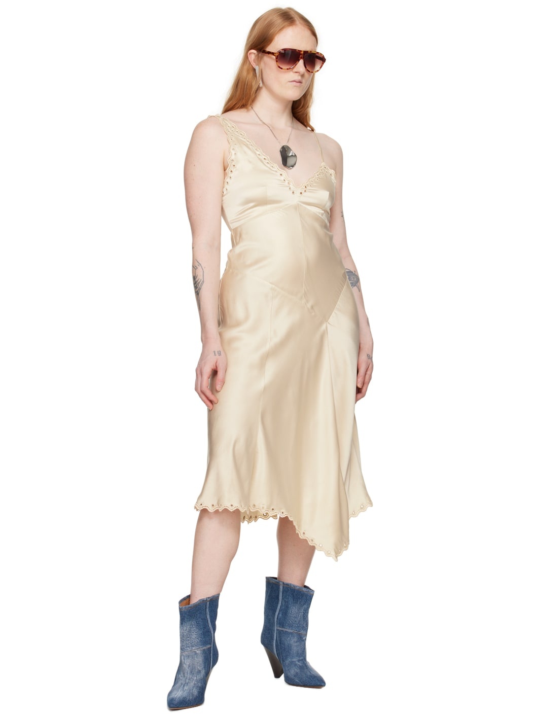 Off-White Ayrich Midi Dress - 4