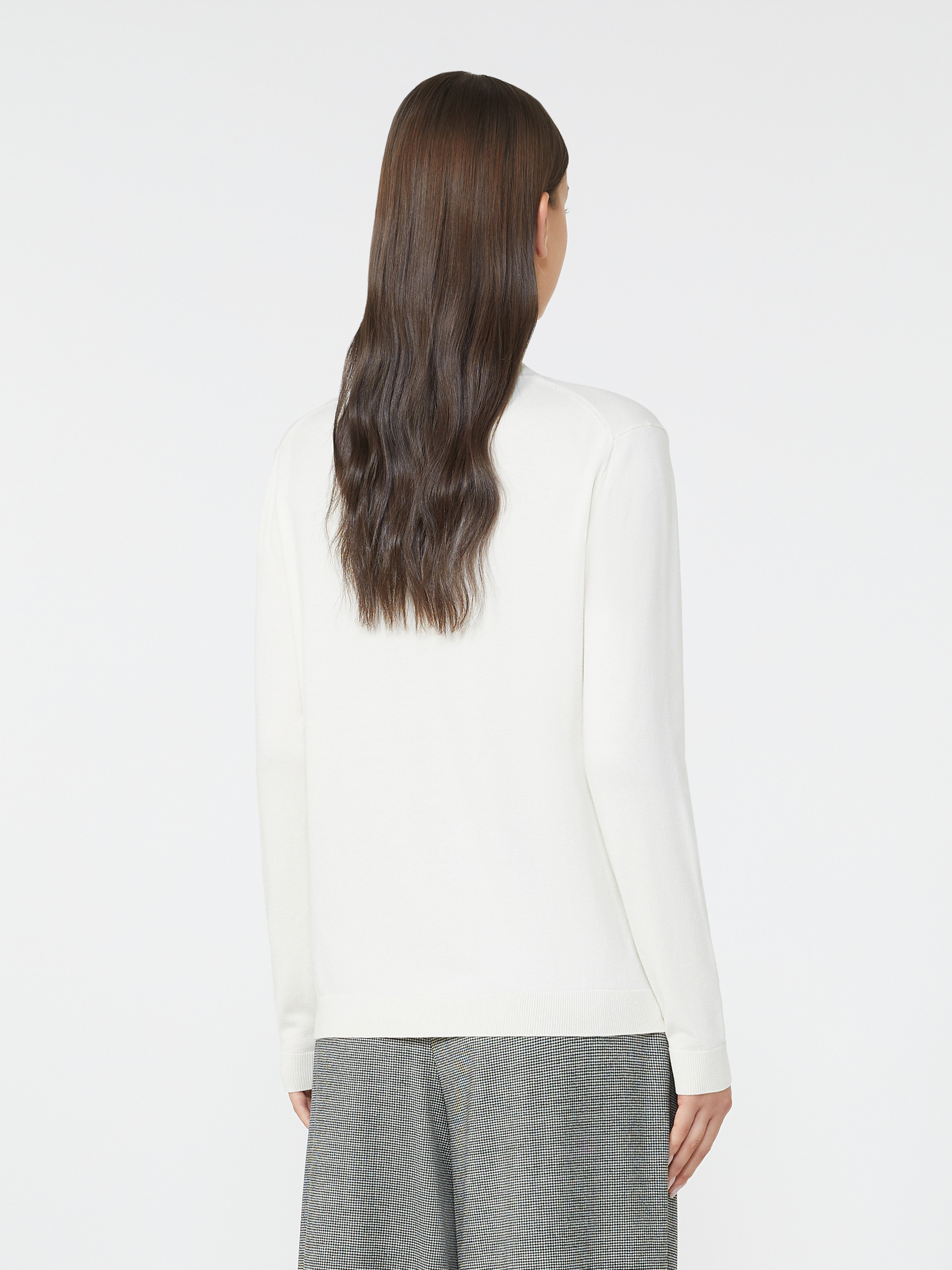 KIKU Wool and silk knit turtleneck - 4