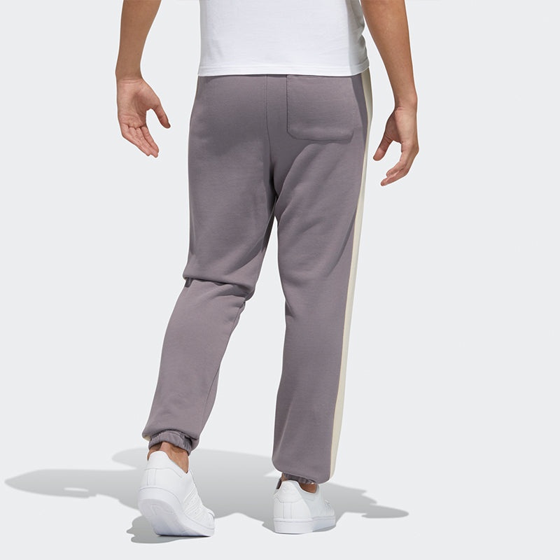 adidas originals Ryv Sweat Pant Casual Sports Colorblock Long Pants Gray Brown H07089 - 3