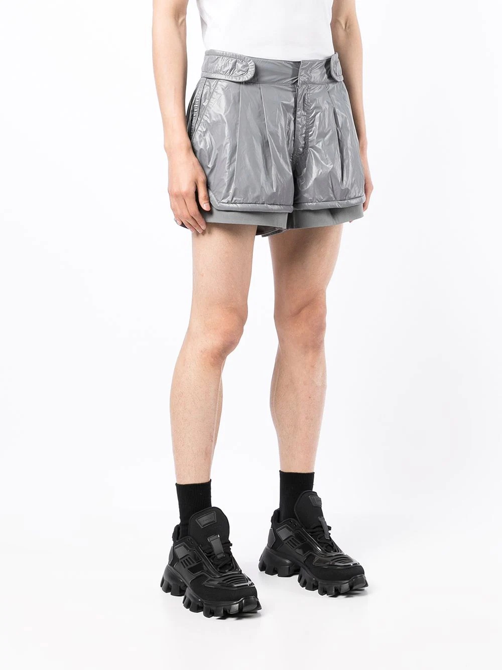 slim-fit cargo shorts - 3