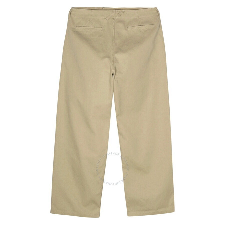 Burberry Cotton Wide-Leg Trousers - 2