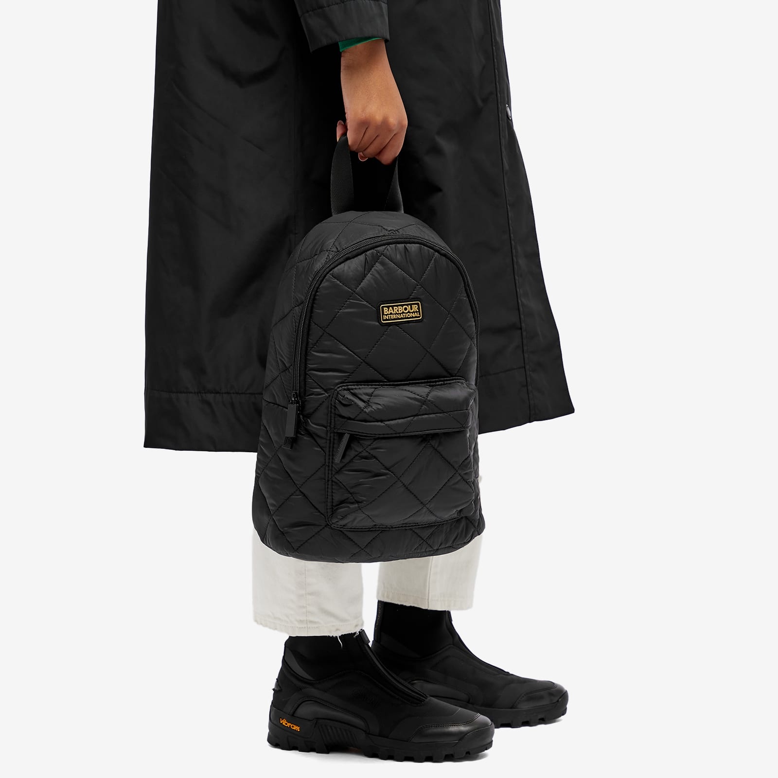 Barbour International Chicane Quilted Backpack - 2
