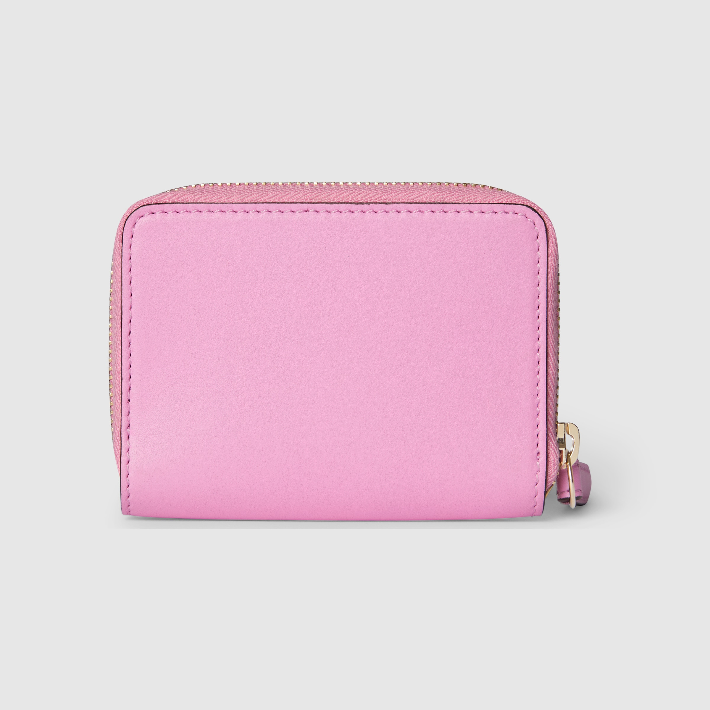 GG Marmont mini zip wallet with Flora - 3