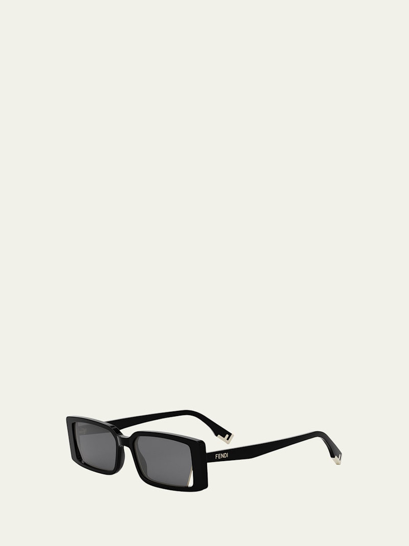 FENDI Way Rectangle Sunglasses outlook