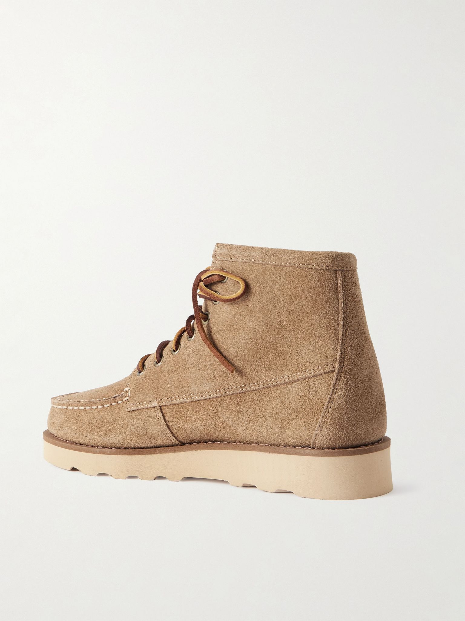 Tala Suede Boots Beige - 4