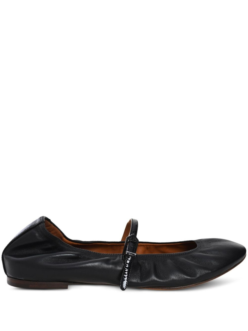 leather ballet flats 1