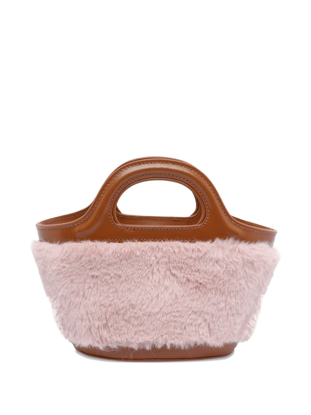 trimmed leather mini bag - 2