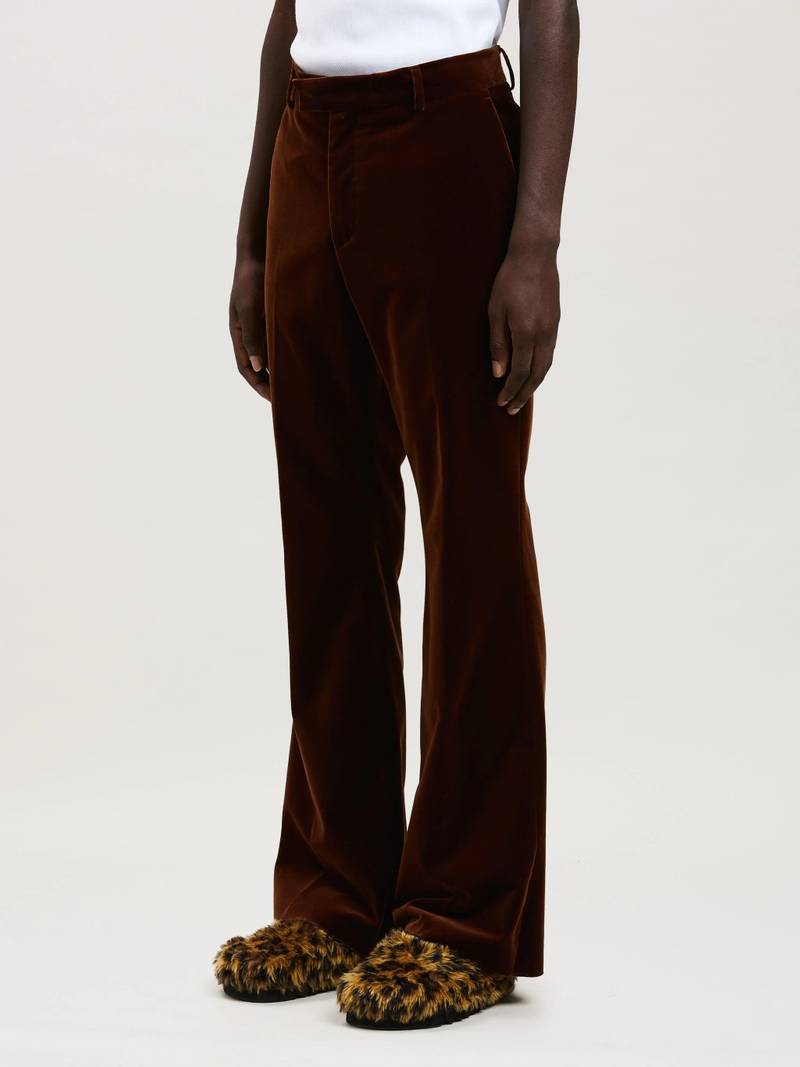VELVET SUIT PANTS 4