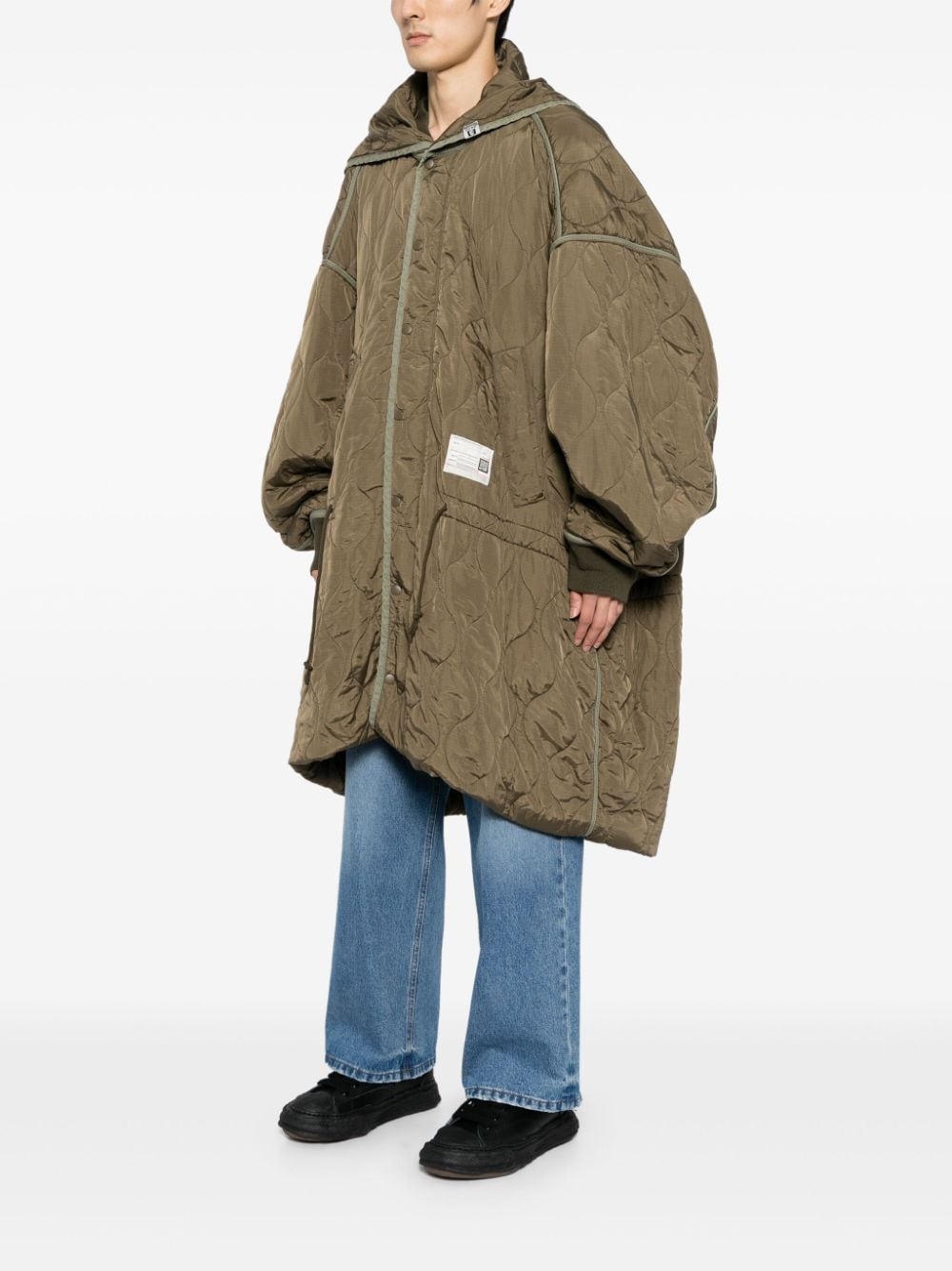 oversized military coat - 3