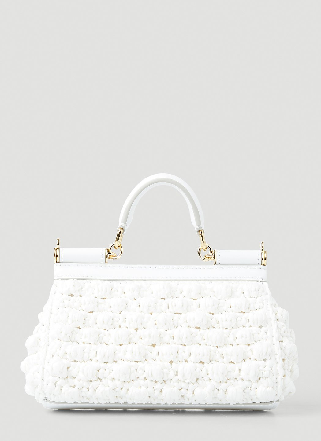 Dolce & Gabbana Women Small Crochet Sicily Handbag - 3