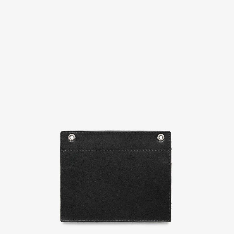 FENDI Black shearling pocket outlook