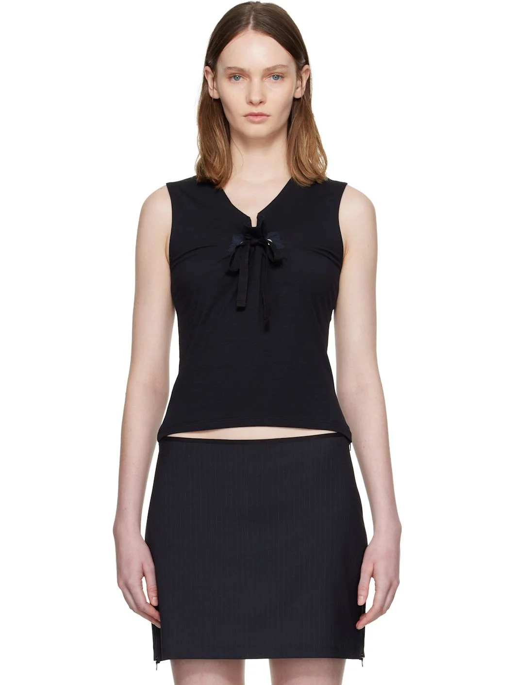 Black Manir Tank Top - 1