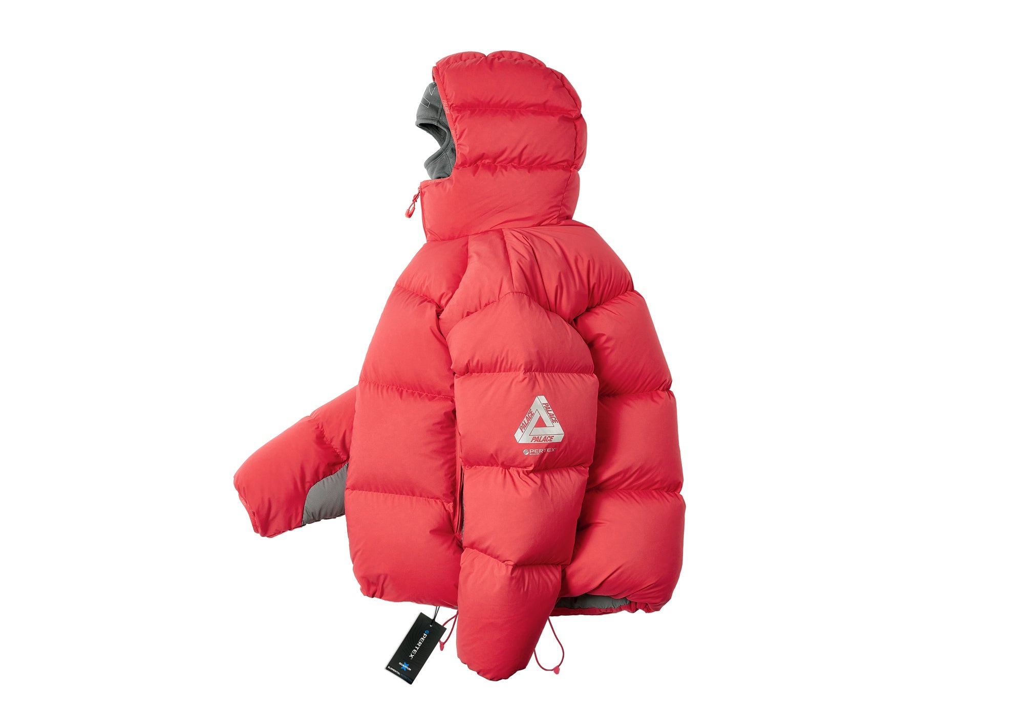 PERTEX MATTE BALACLAVA PUFFA FLAME CARBON - 4