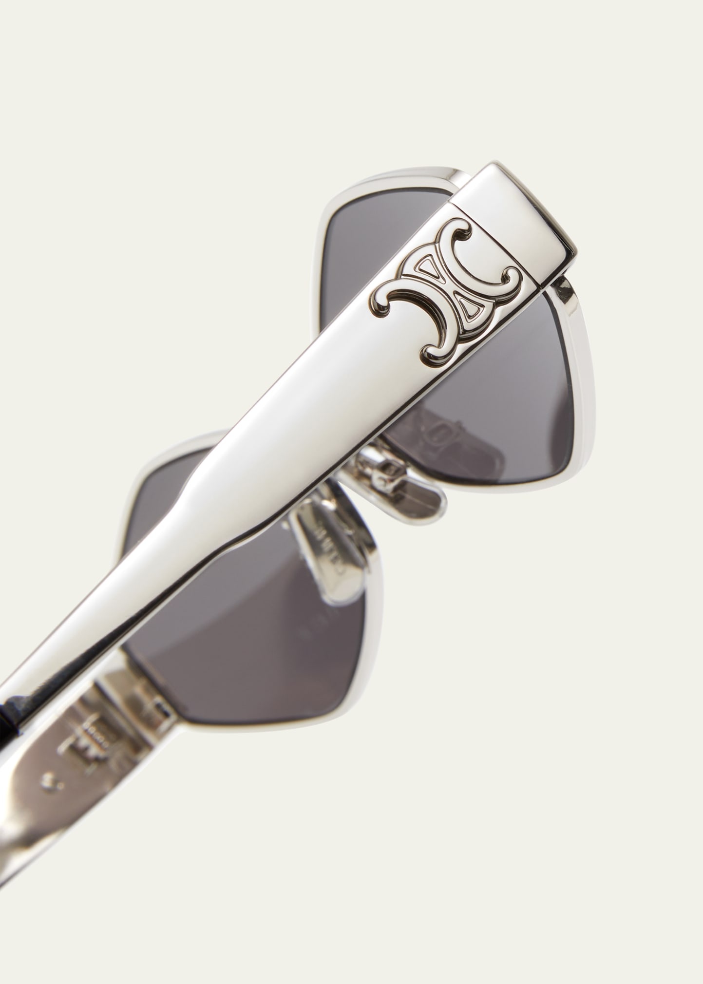 Triomphe Round Metal & Acetate Sunglasses - 4