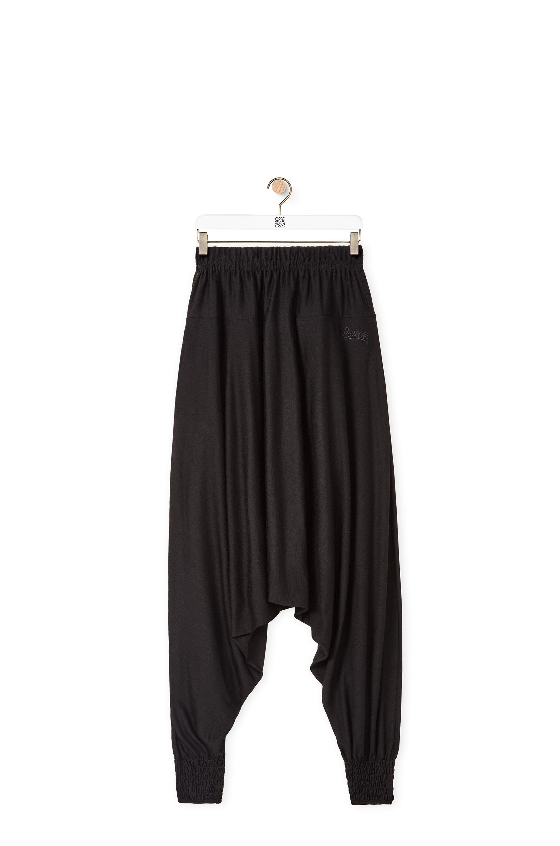 Balloon trousers in wool - 1