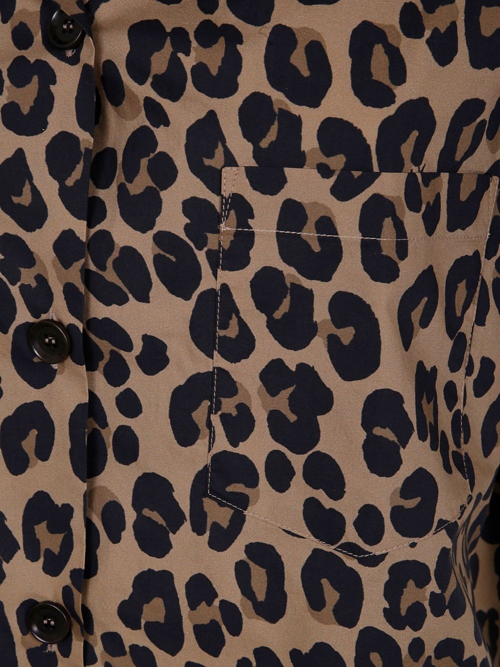leopard-print shirt - 3