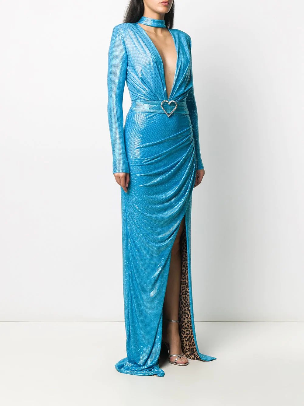 rhinestone evening dress - 3