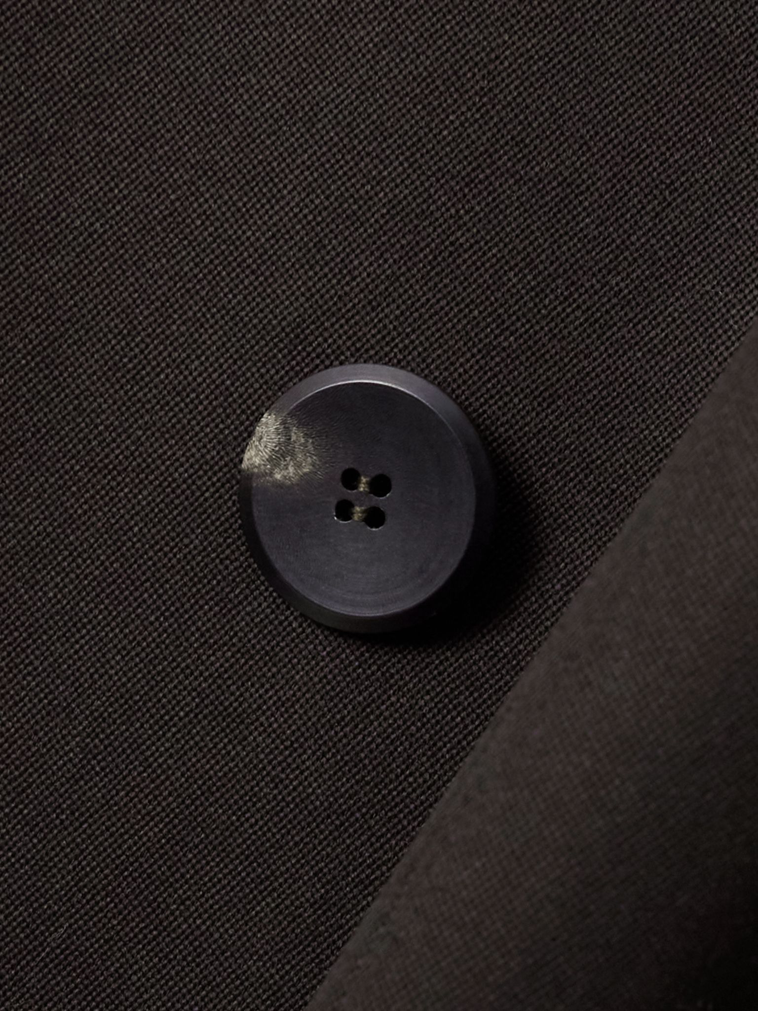 Wool double-breasted blazer Brown - 5