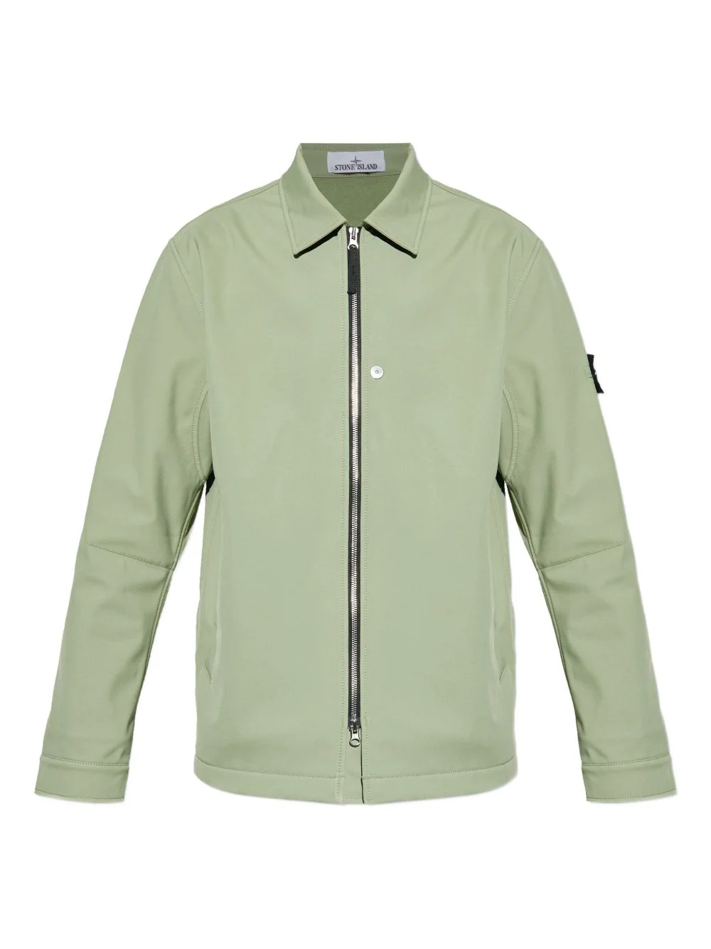 zip-front patch-pocket jacket - 1