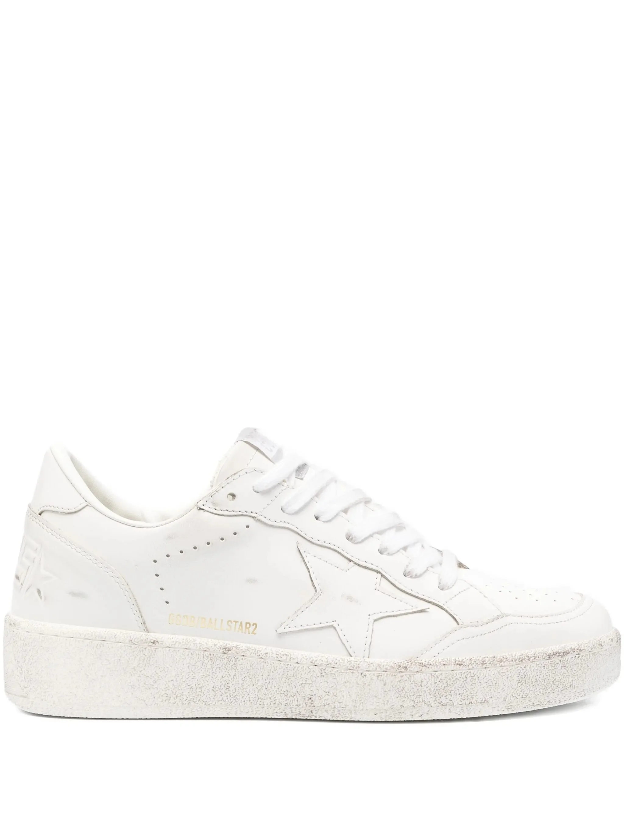 Golden Goose Ball Star Leather Trainers - 1