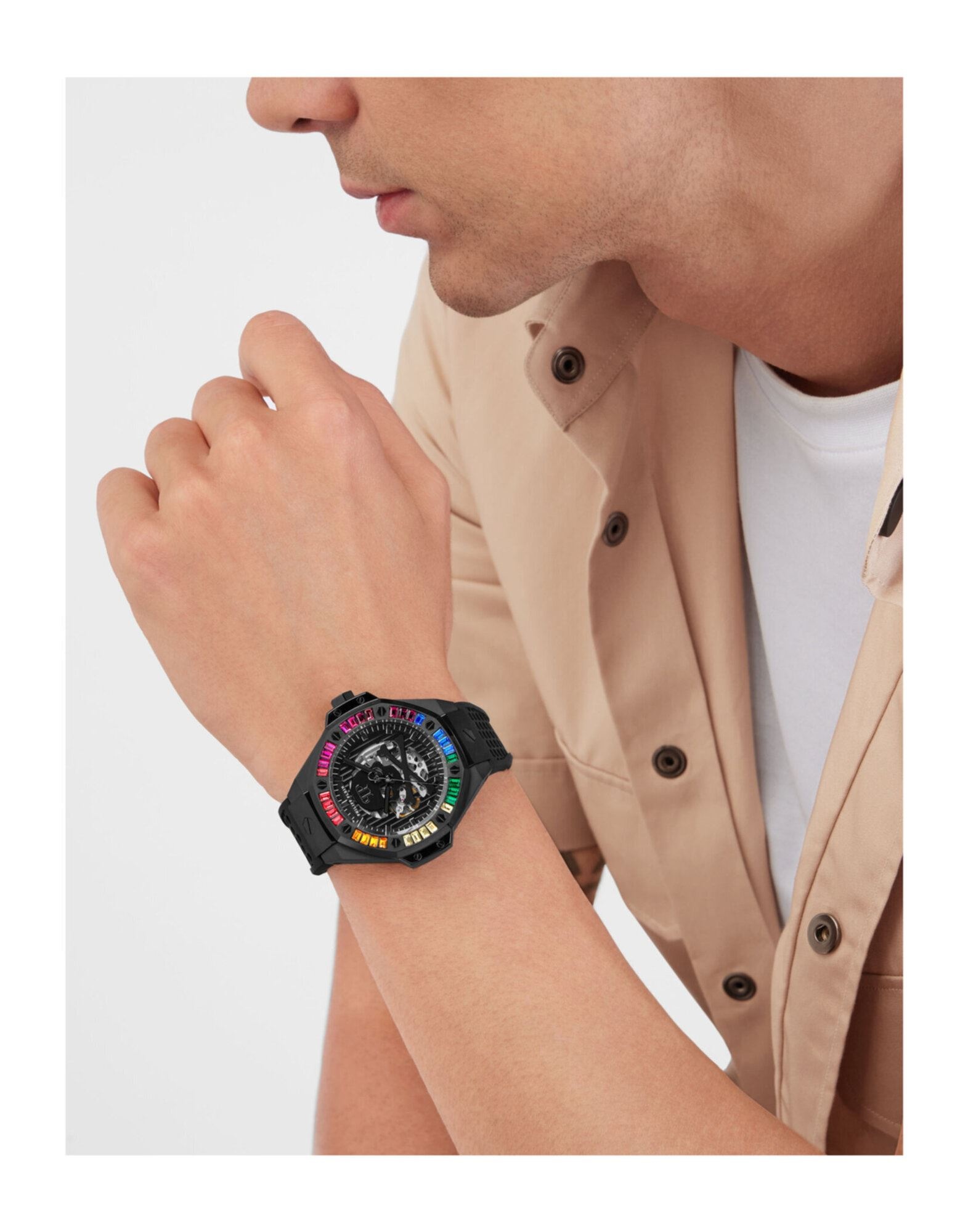 Black Men's Wrist Watch - 5