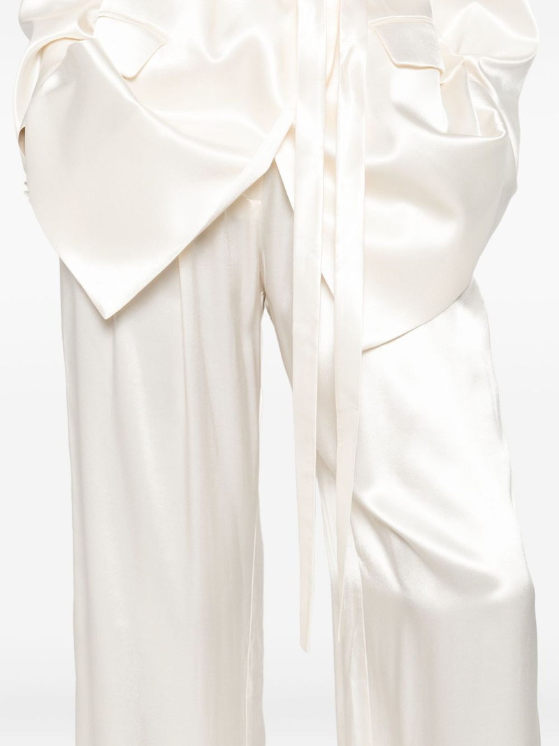 pleat-detail trousers 5
