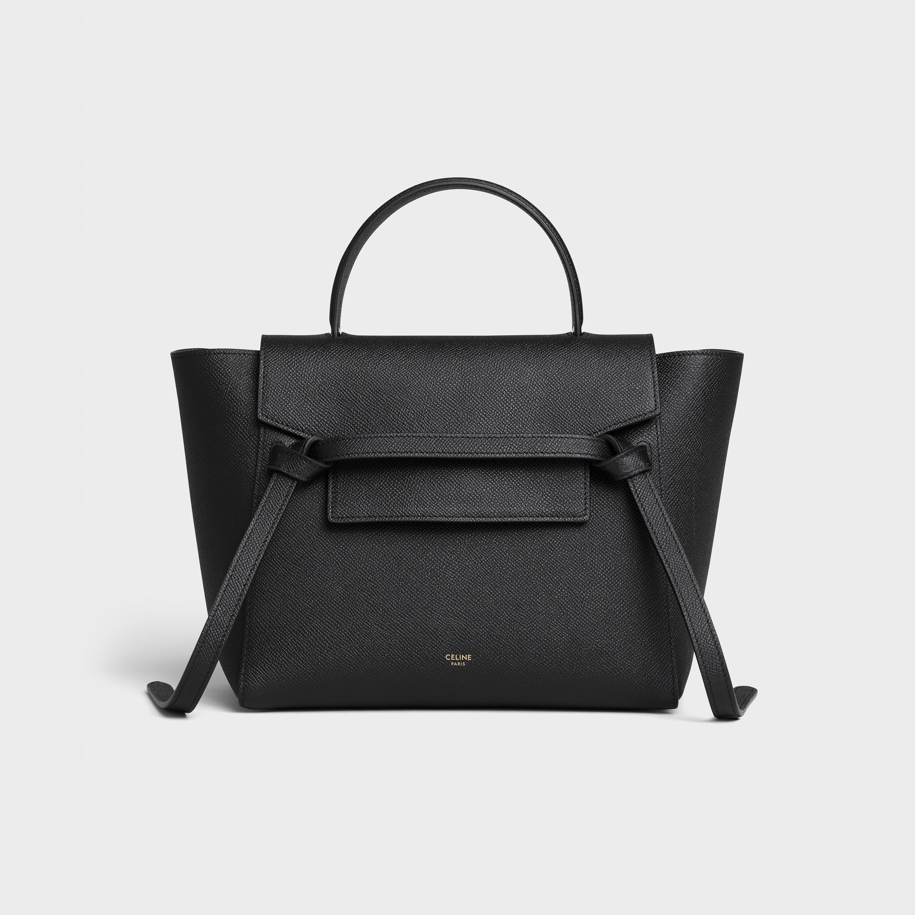 Micro Belt bag in grained calfskin - 1