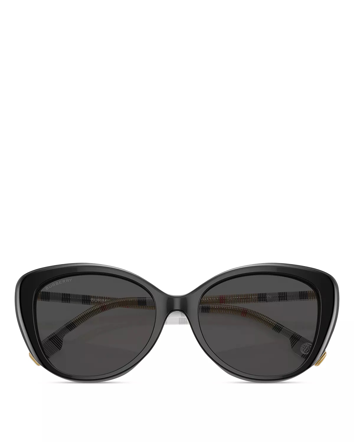 Cat Eye Check Sunglasses, 54mm - 3