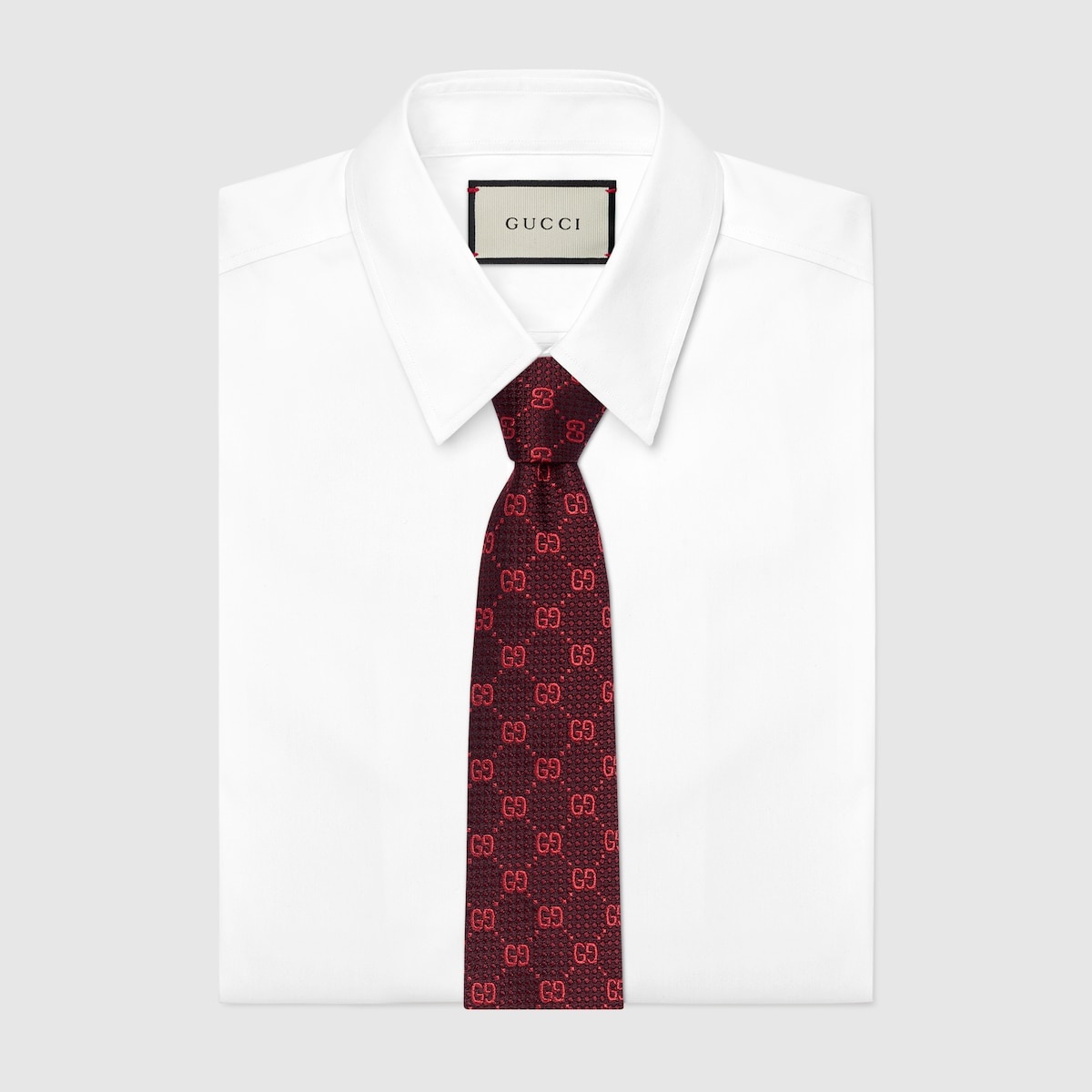 GG silk jacquard tie - 2