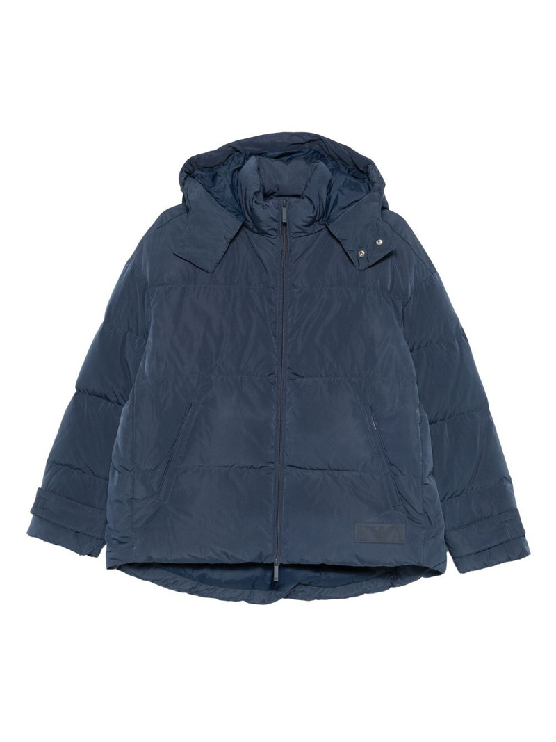 padded hooded coat 1