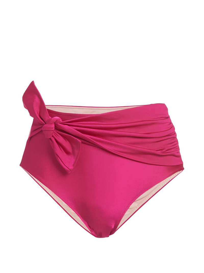 high-waisted tie bikini bottoms 1