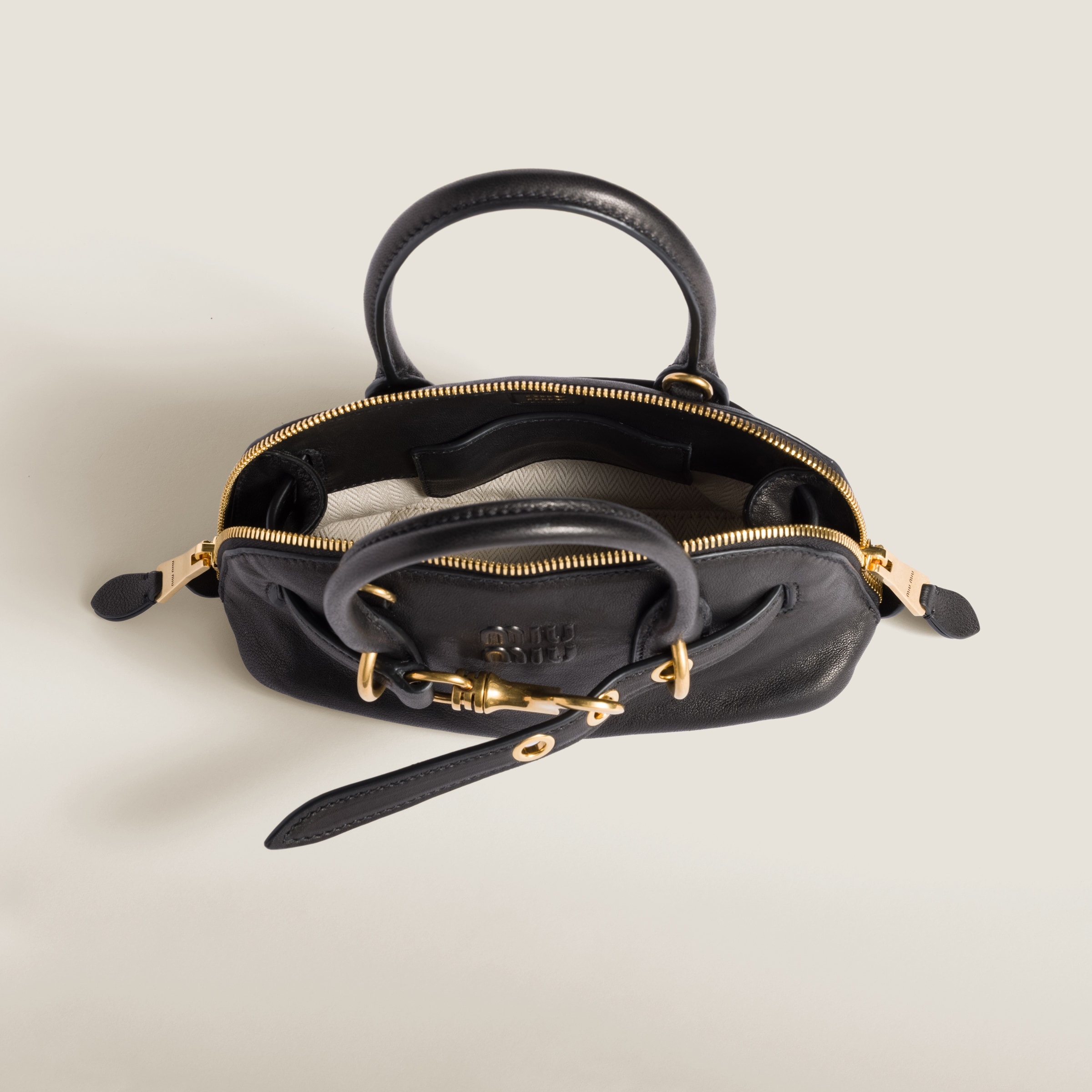 Aventure mini nappa leather bag - 6