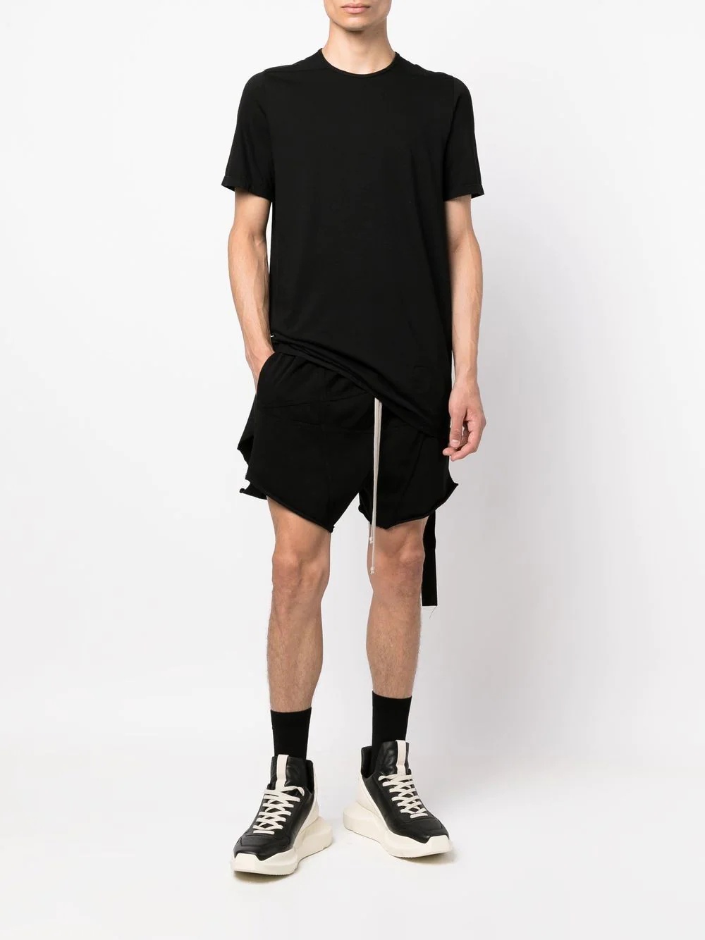 crew neck short-sleeved T-shirt - 2