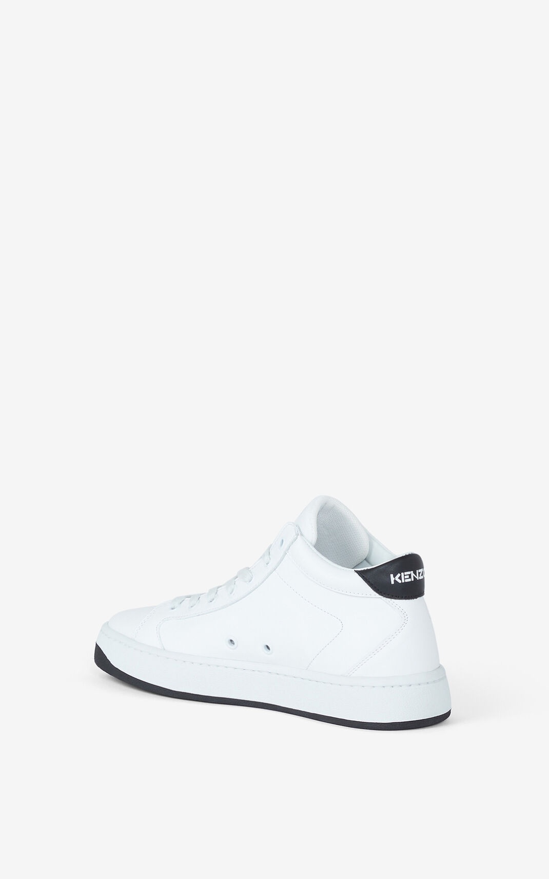 KENZO Kourt high-top leather trainers - 3