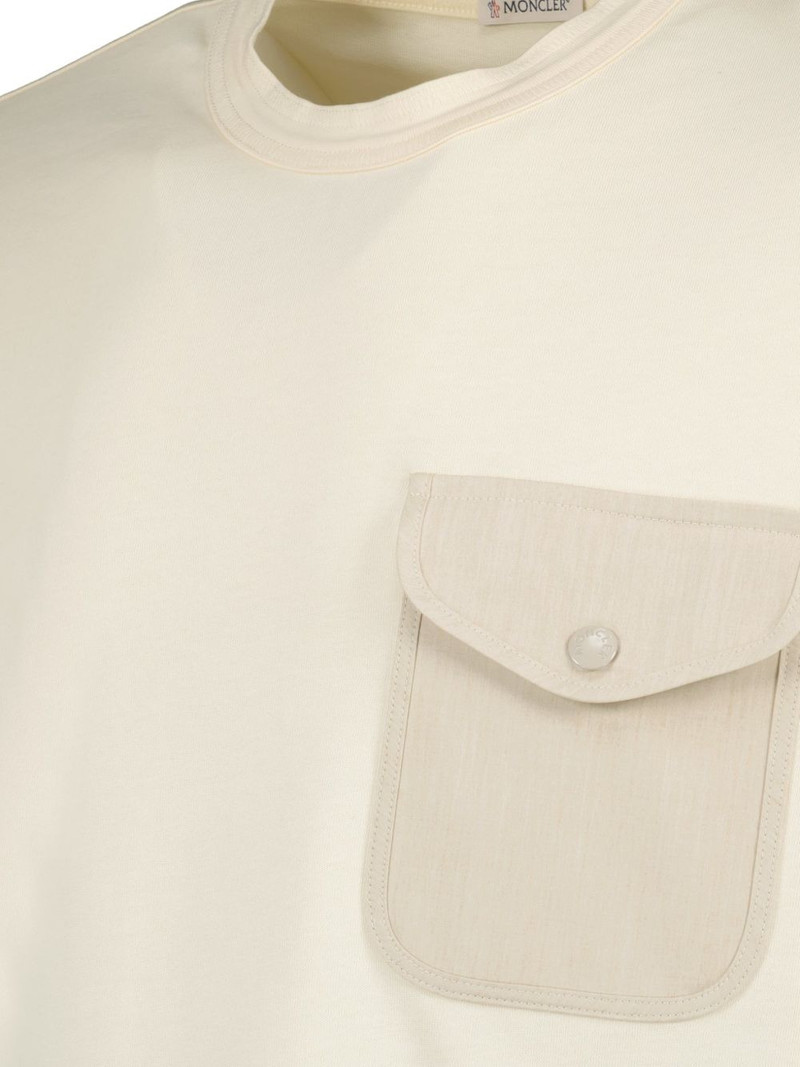 pocket-detail cotton T-shirt 4