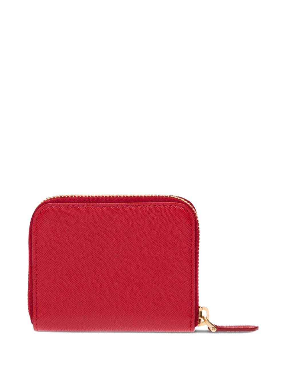 logo-plaque zipped wallet - 2
