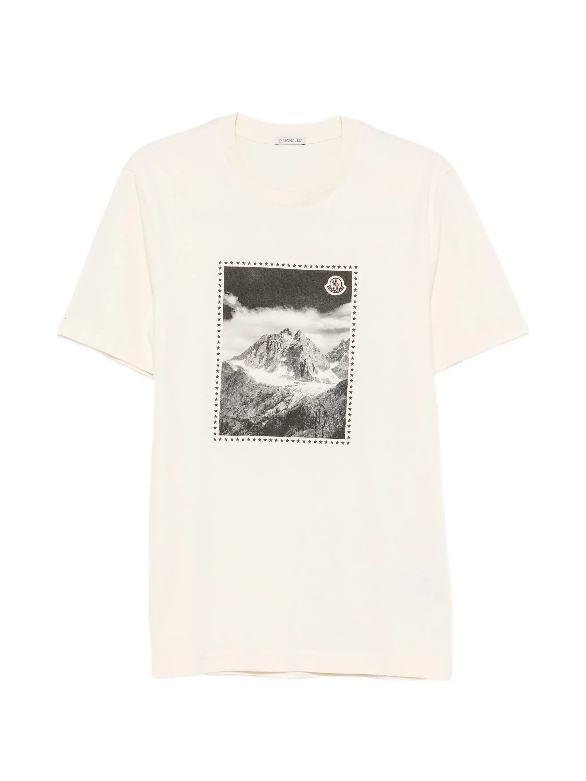 Moncler Mountain-print T-shirt - 1