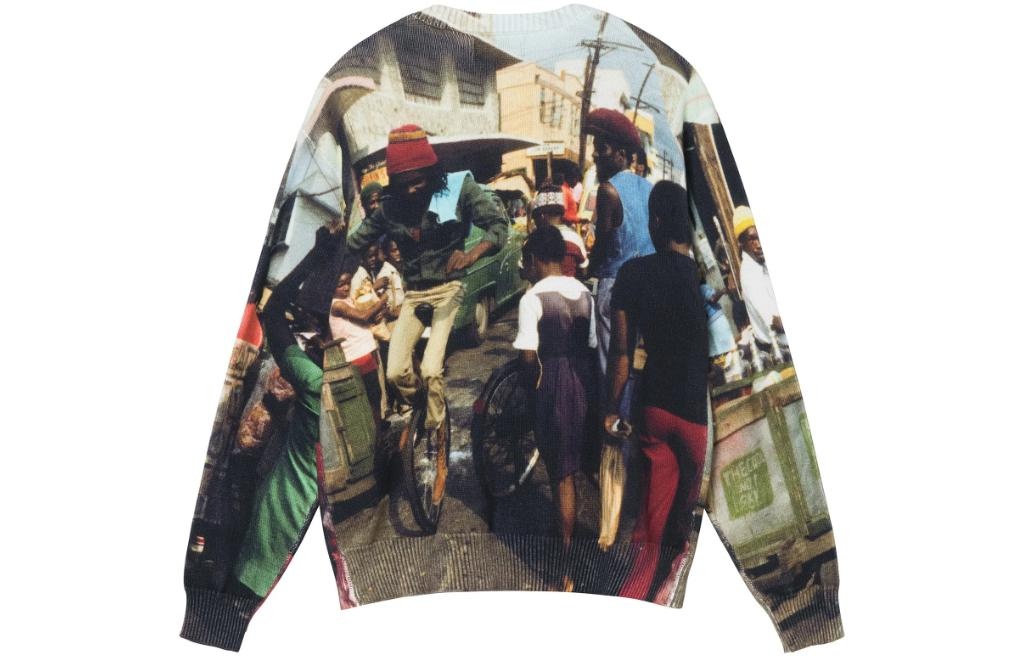 Stussy Peter Tosh Print Sweater 'Multicolor' 117145 - 2