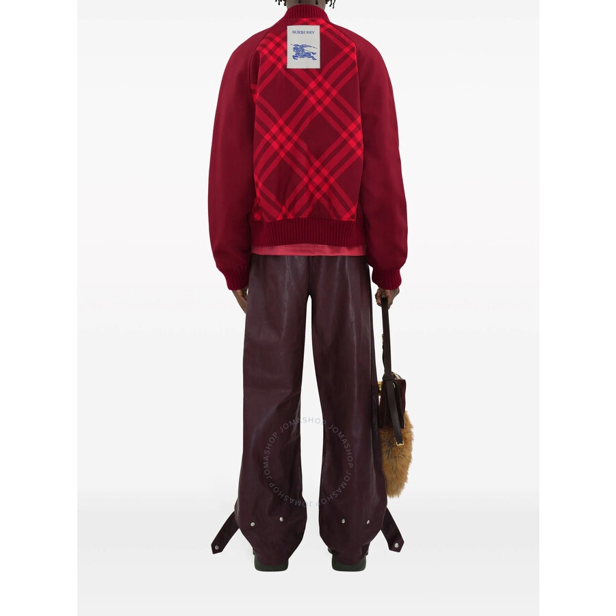 Burberry Men's Ripple Reversible Check-Print Bomber Jacket - 4