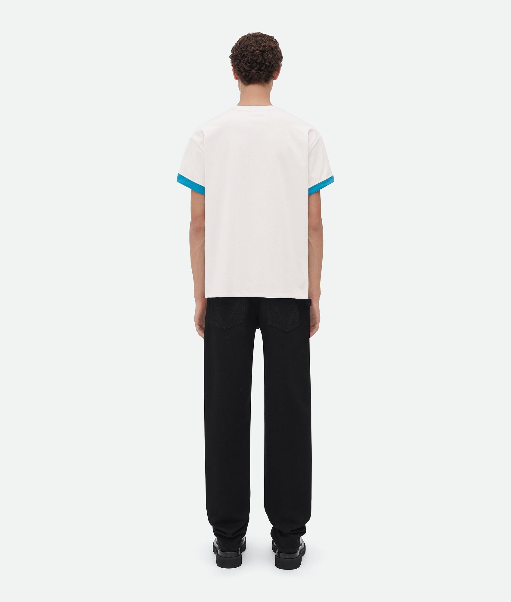double layered cotton jersey t-shirt - 3
