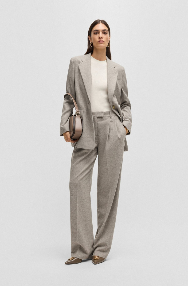 BOSS RELAXED-FIT JACKET IN STRETCH CLOTH outlook