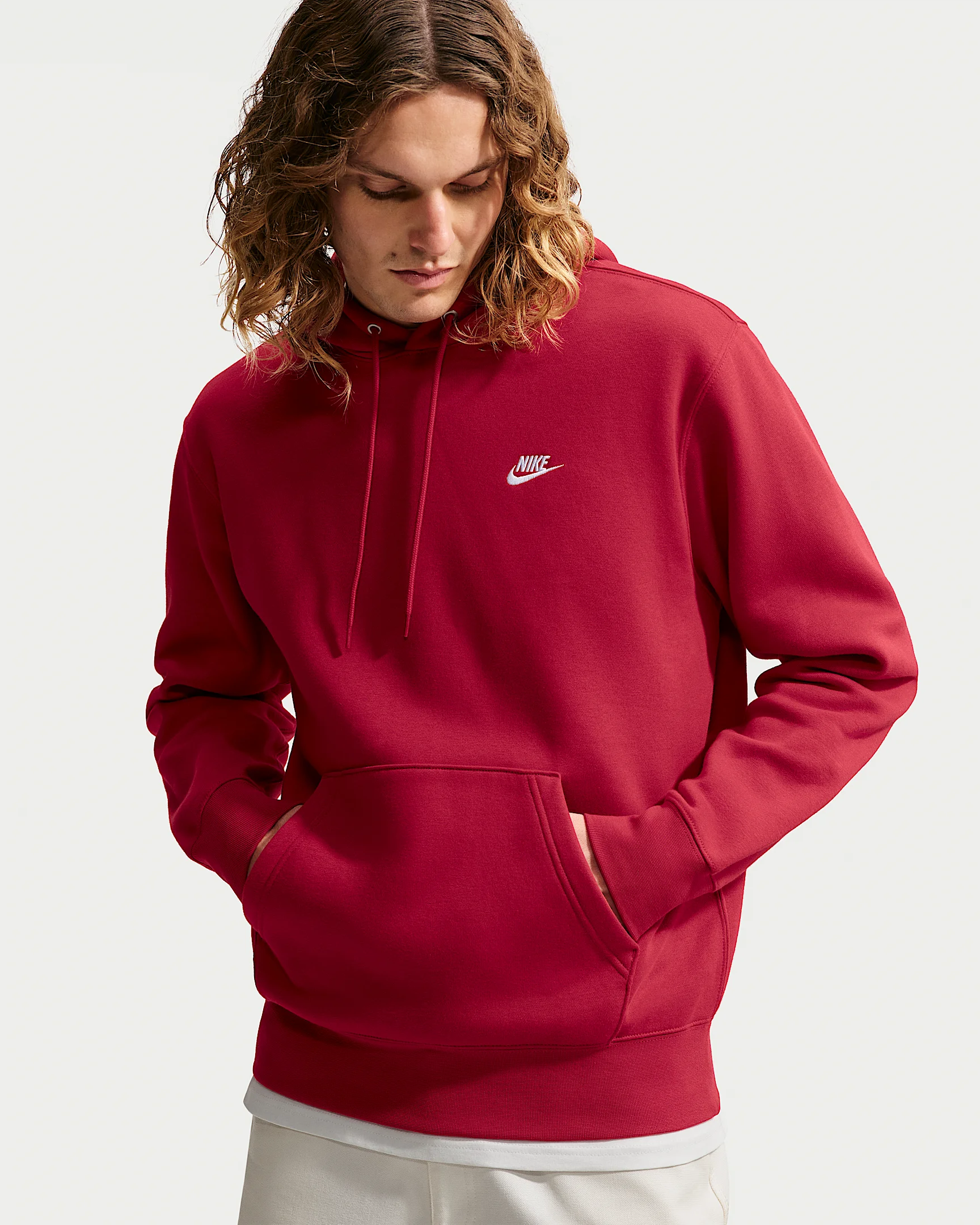 Nike Club Men's Pullover Fleece Hoodie - 1