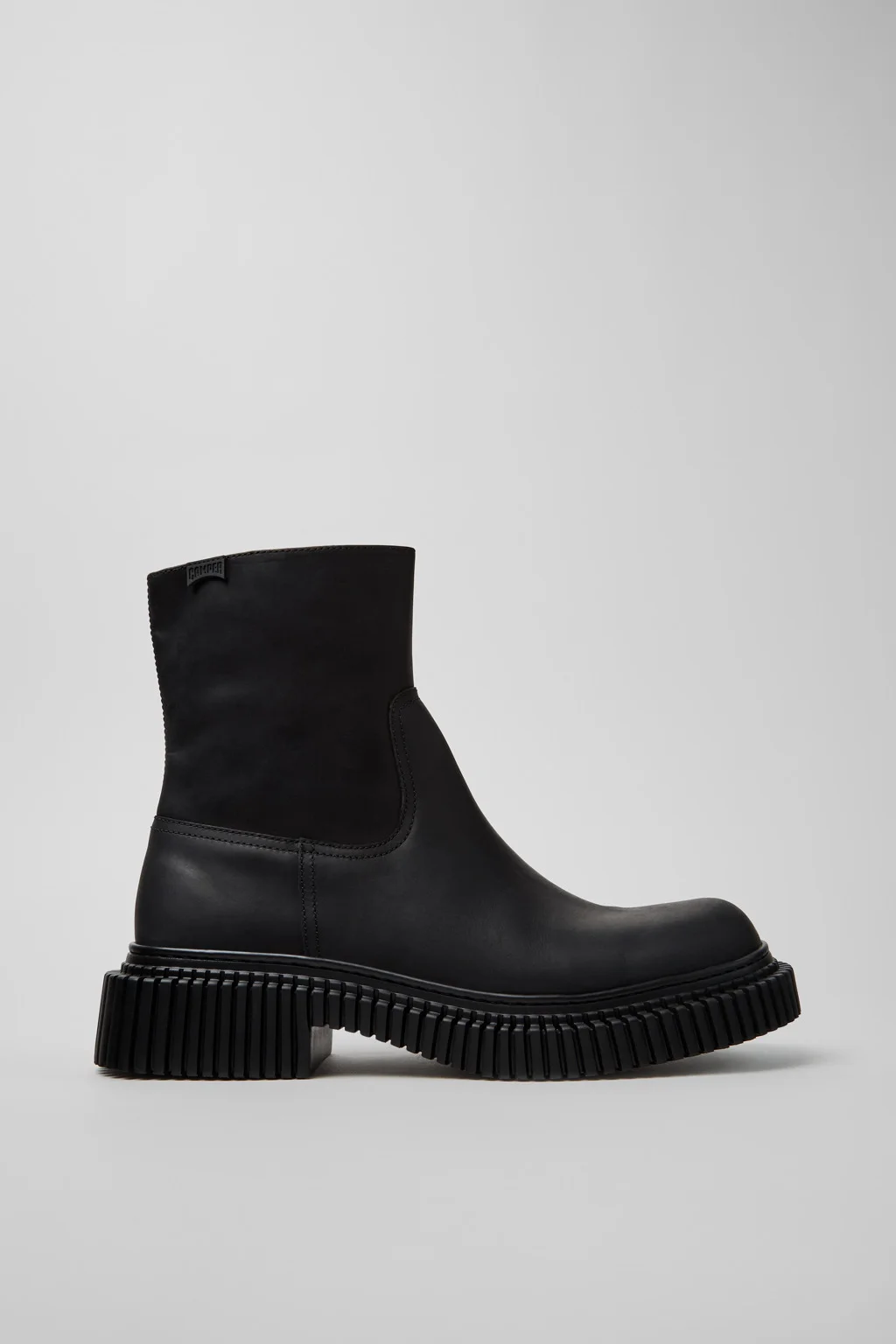 Pix Berlin Black Nubuck Ankle Boots for Men. - 1