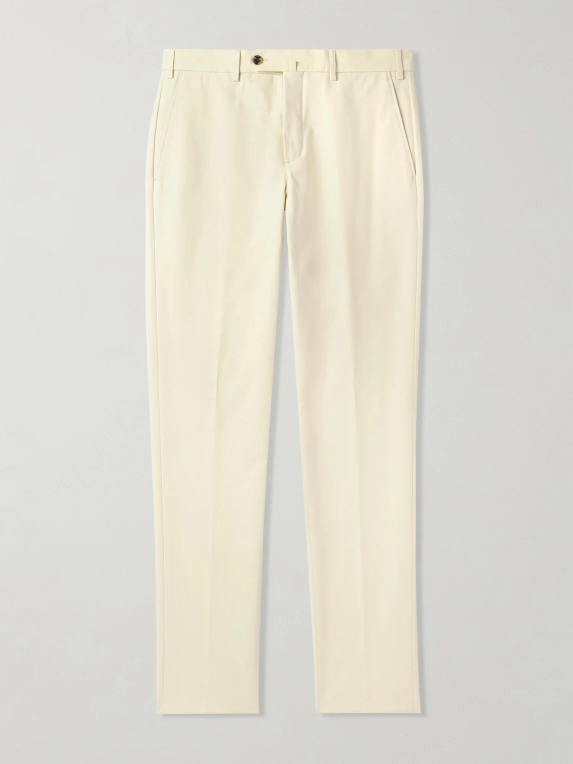 Carlo Hyannis Tapered Cotton-Blend Trousers - 1