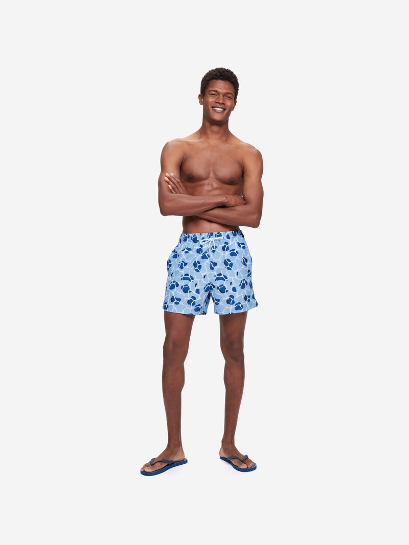 Men's Short Swim Shorts Maui 42 Blue - 3