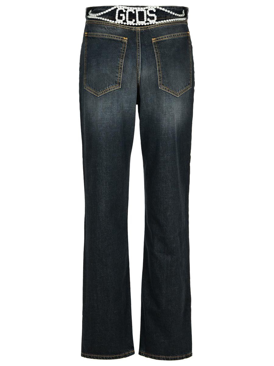 Gcds Black Cotton Jeans - 3