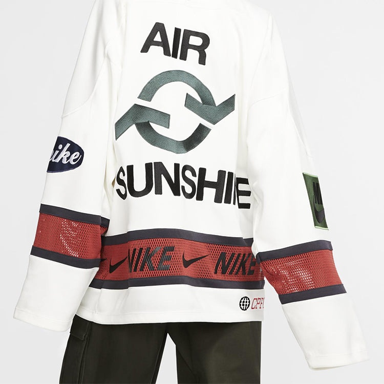 Nike x Cactus Plant Flea Market Hockey Jersey 'White' CI5374-133 - 5