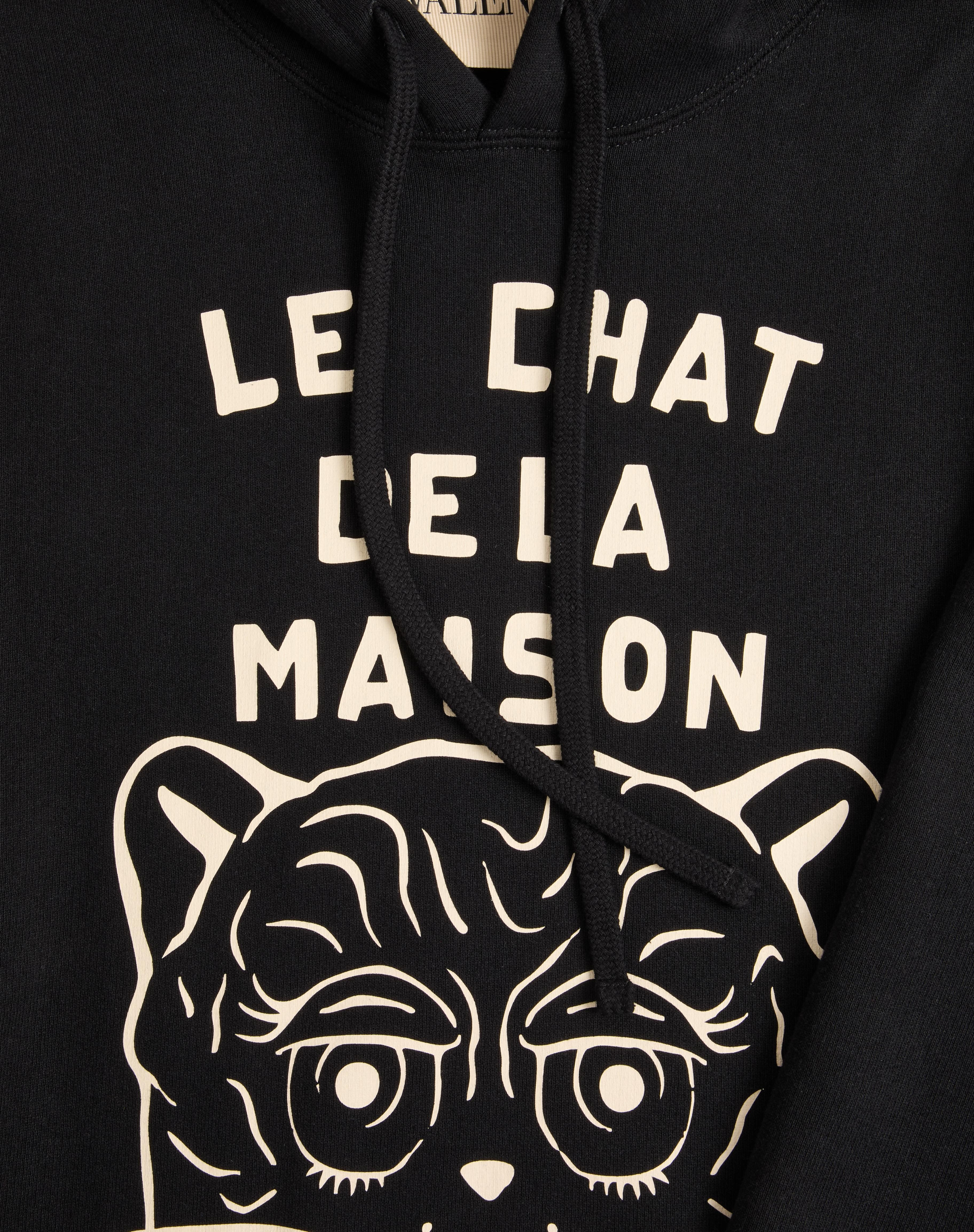 COTTON SWEATSHIRT WITH CHAT DE LA MAISON PATCH - 8