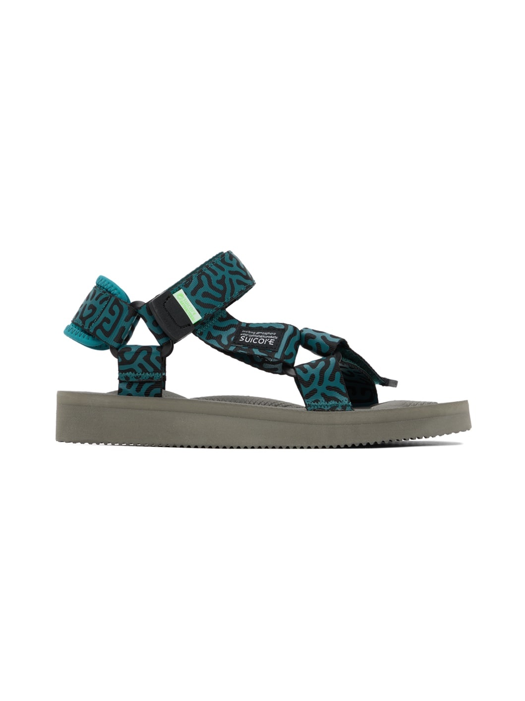 Blue & Gray DEPA-Cab-PT06 Sandals - 1