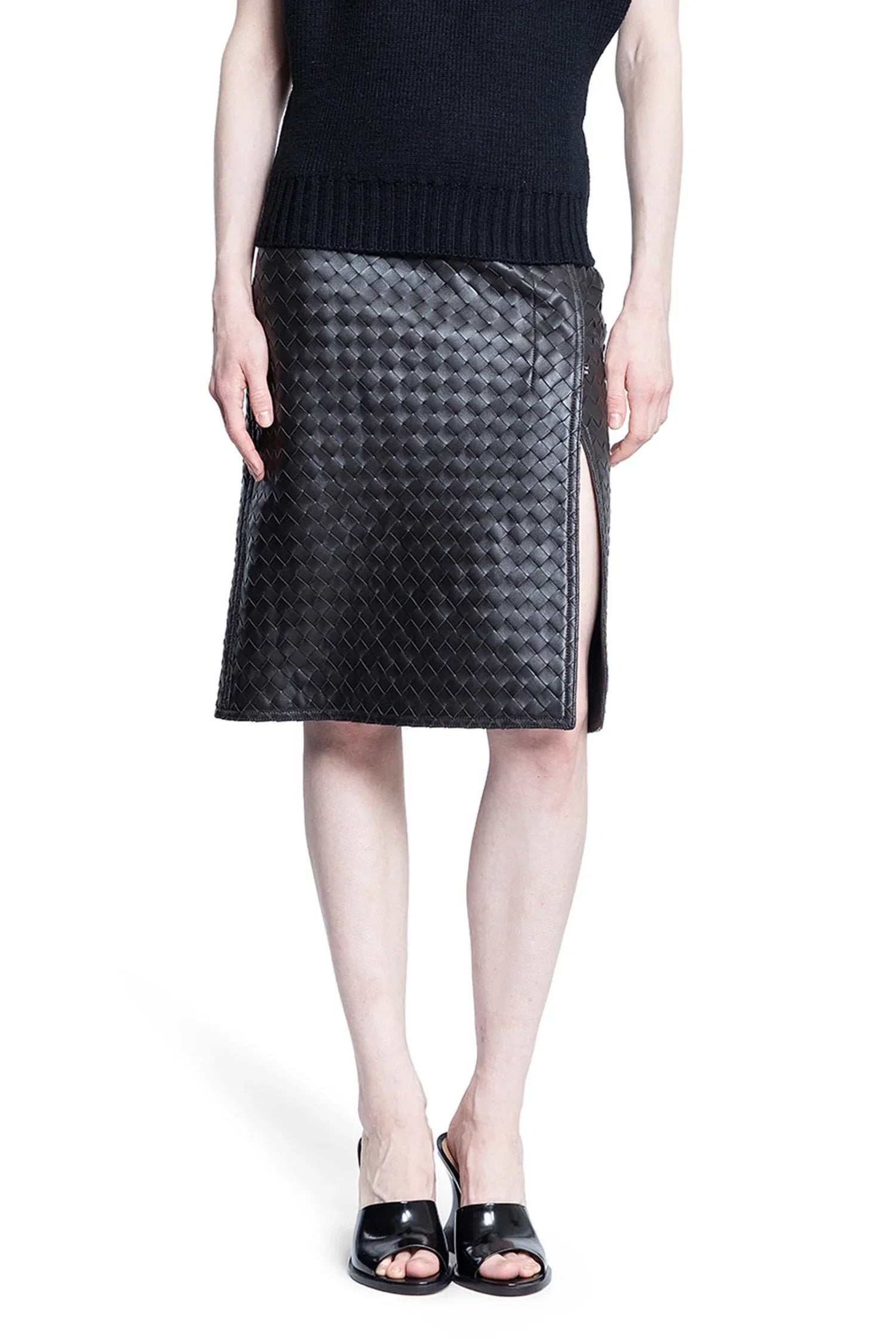 Intrecciato-Midi-Skirt - 5